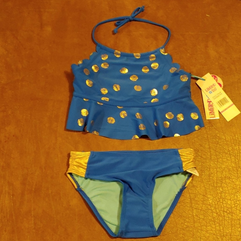 NWT Limited Too bikini size 5/6